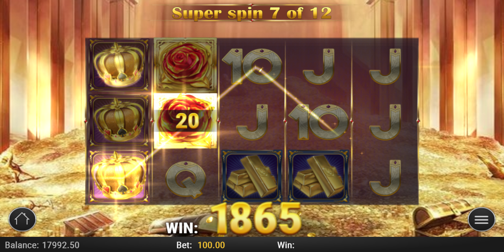 Gold King slot game Super Spin