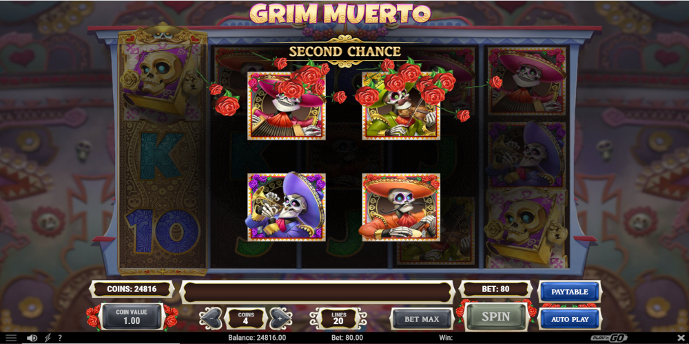 Grim Muerto slot game Second Chance Grim Muerto slot game Second Chance