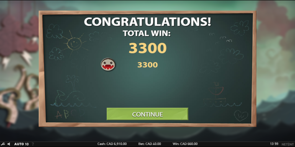 Hook's Heroes slot game Win during Free Spins