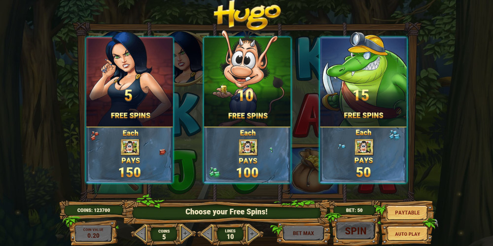 Hugo slot game Free Spins feature Hugo slot game Free Spins feature