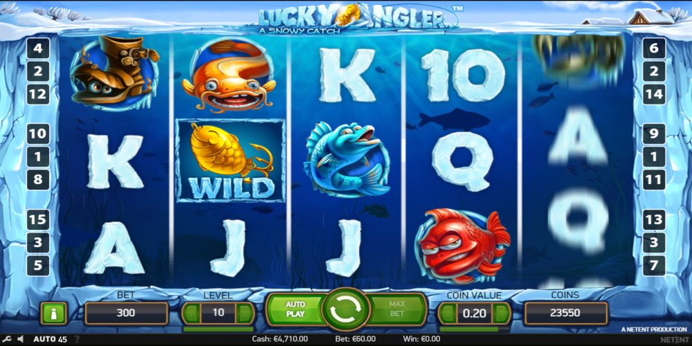 Lucky Angler slot game GamePlay Lucky Angler slot game GamePlay