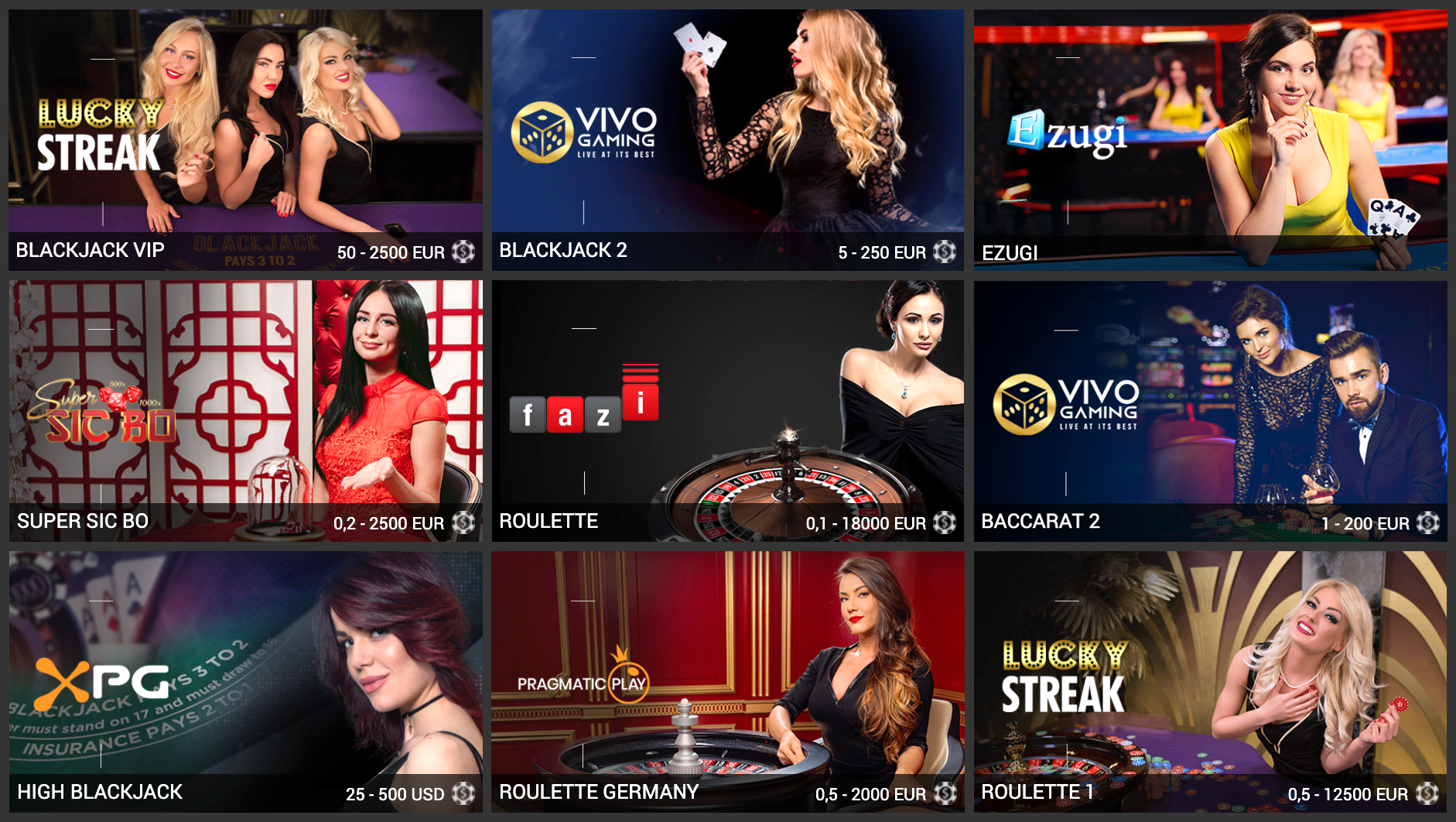 Many Live dealer games online casino can be played for money Many Live dealer games online casino can be played for money