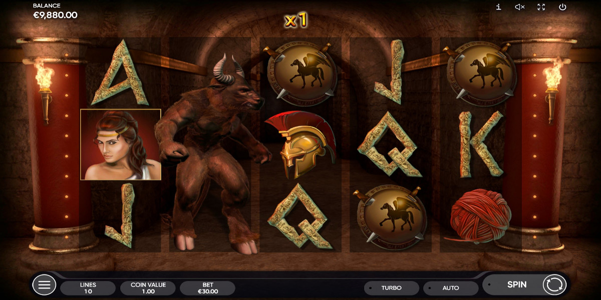 Minotaurus slot game Multiplier feature