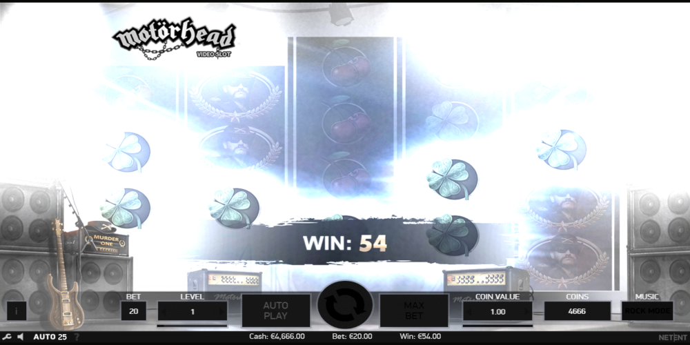 Motorhead slot game GamePlay