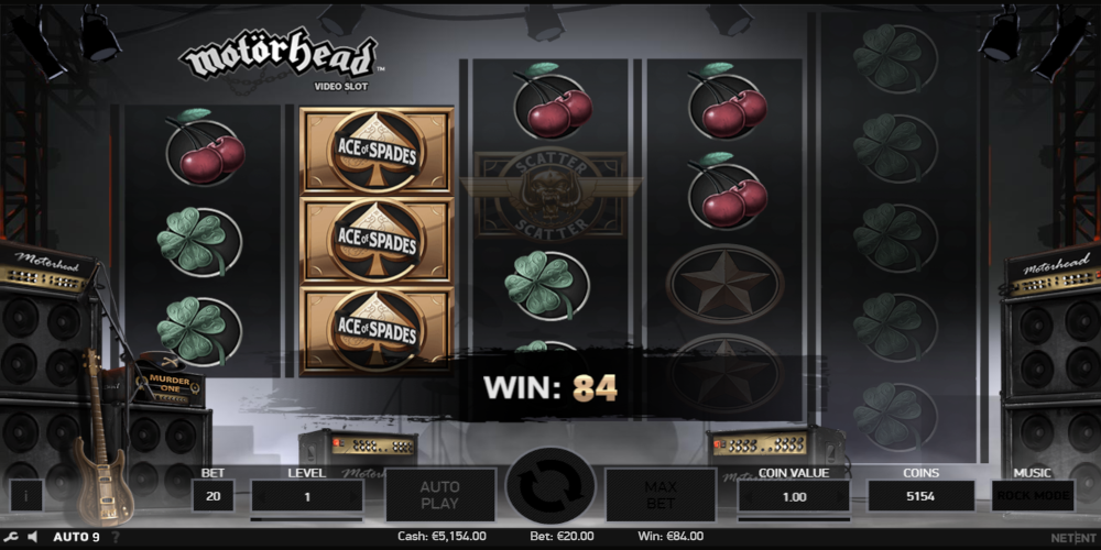 Motorhead slot machine Wild
