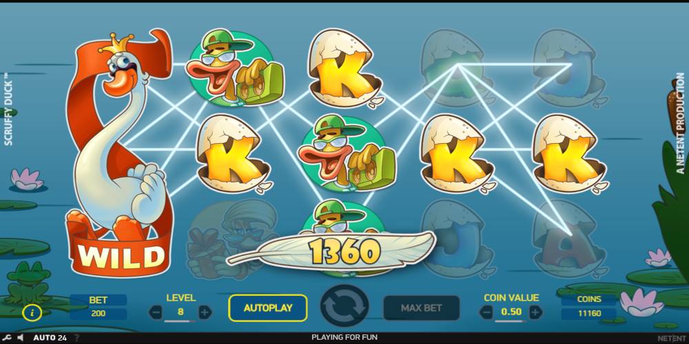 Scruffy Duck slot game Wild Scruffy Duck slot game Wild