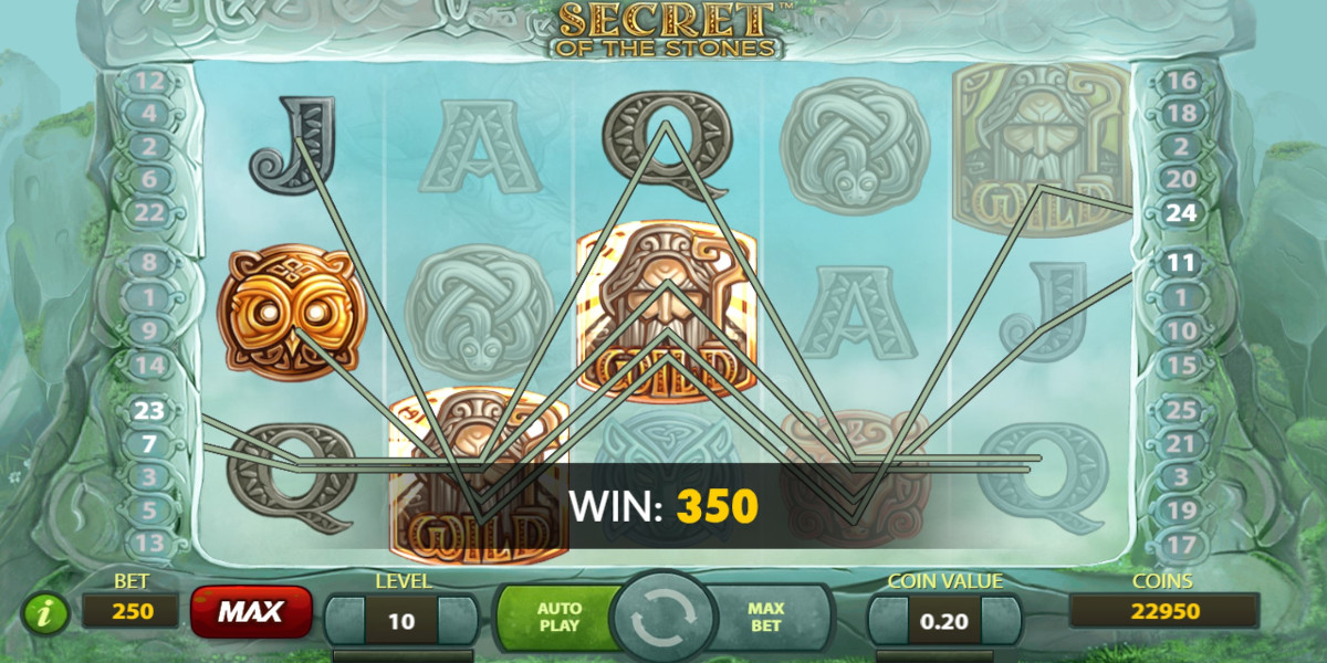 Secret of the Stones slot game Wild Symbols Win