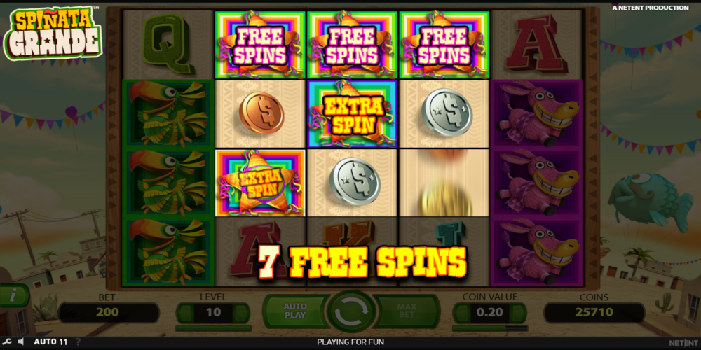 Spinata Grande slot game Free Spin