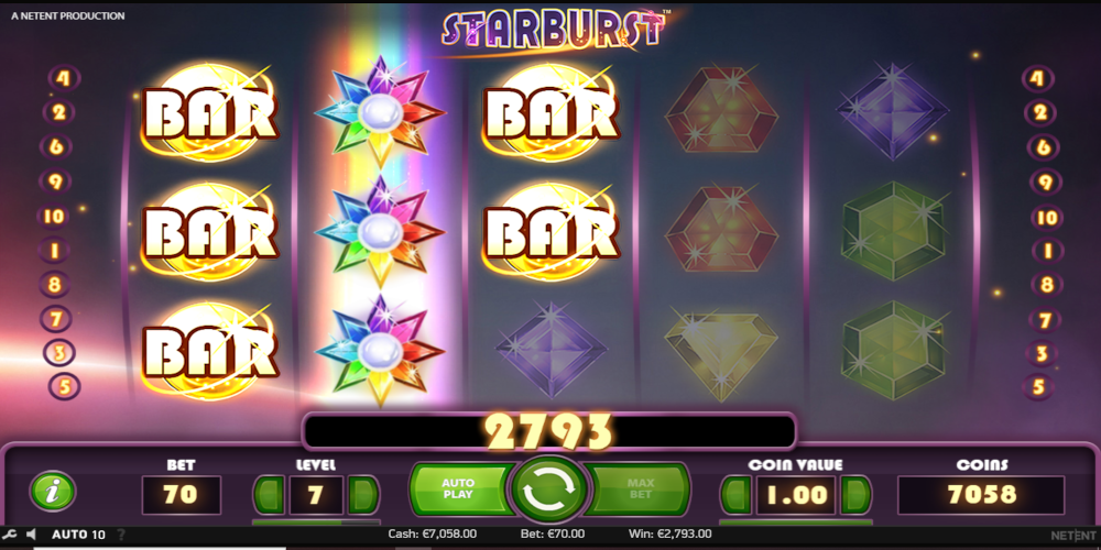 Starburst slot machine Mega Win Starburst slot machine Mega Win