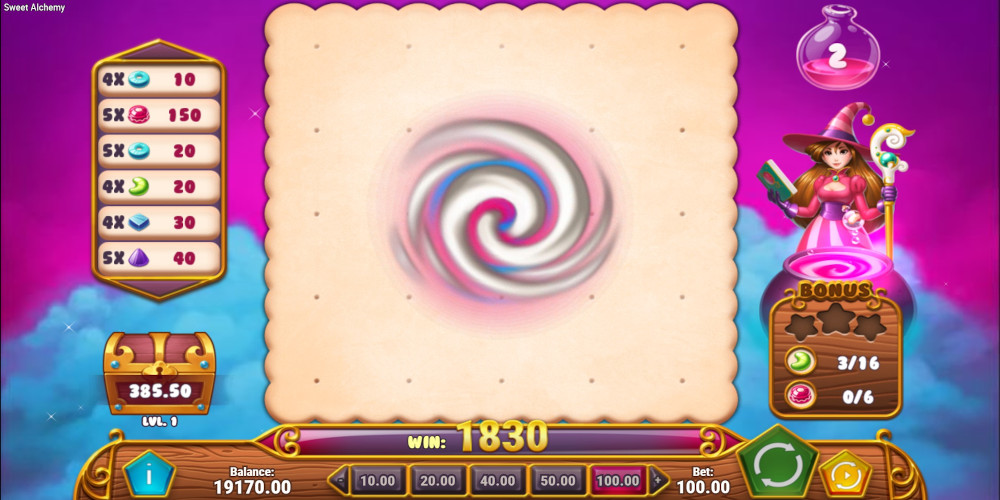 Sweet Alchemy slot game Mixed Candy feature Sweet Alchemy slot game Mixed Candy feature