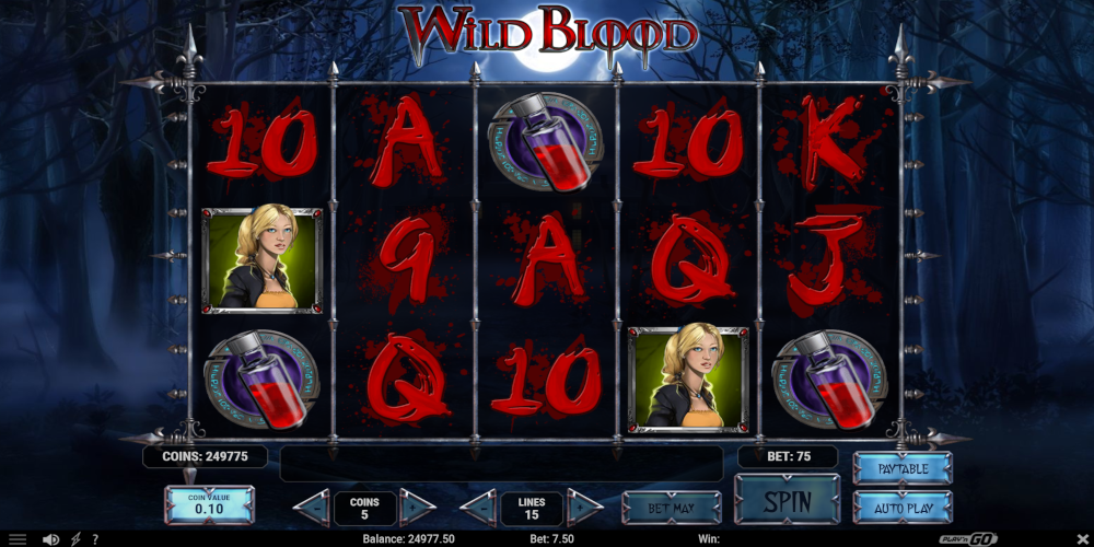 Wild Blood slot game Bonus Symbol Wild Blood slot game Bonus Symbol
