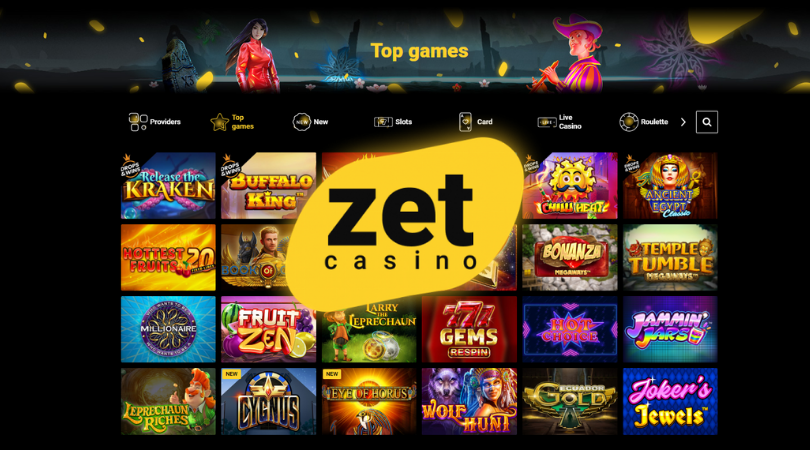 zet casino top games
