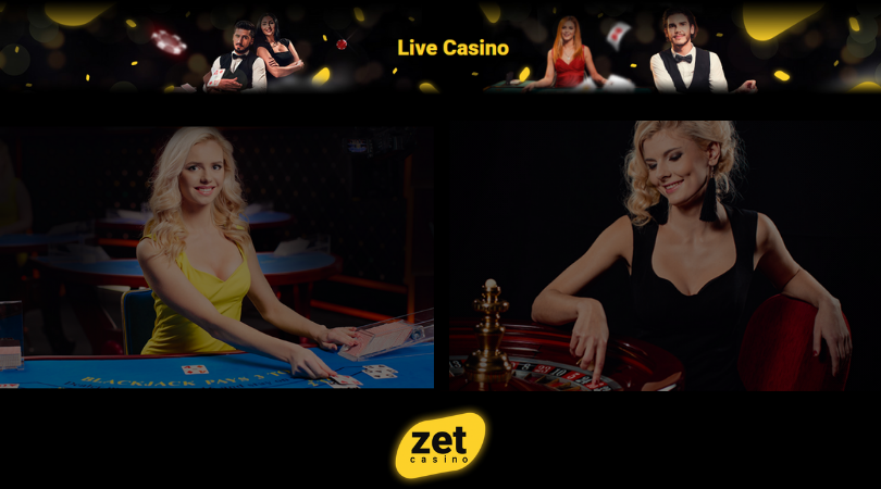 zet casino live - two ladies playing blackjack and roulette