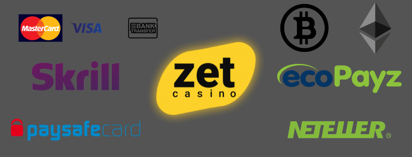zet casino payment methods skrill neteller bitcoin ecopayz