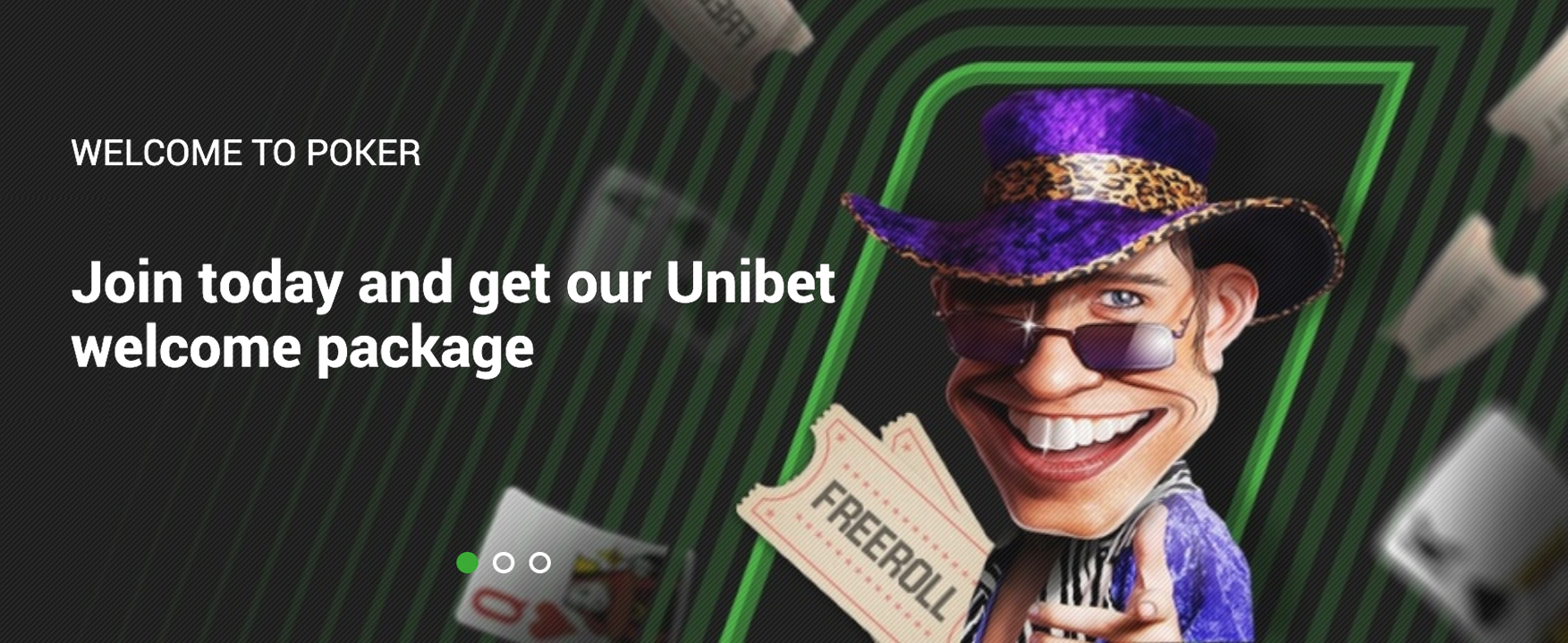 Покер на деньги онлайн - Welcome бонус в казино Unibet Покер на деньги онлайн - Welcome бонус в казино Unibet