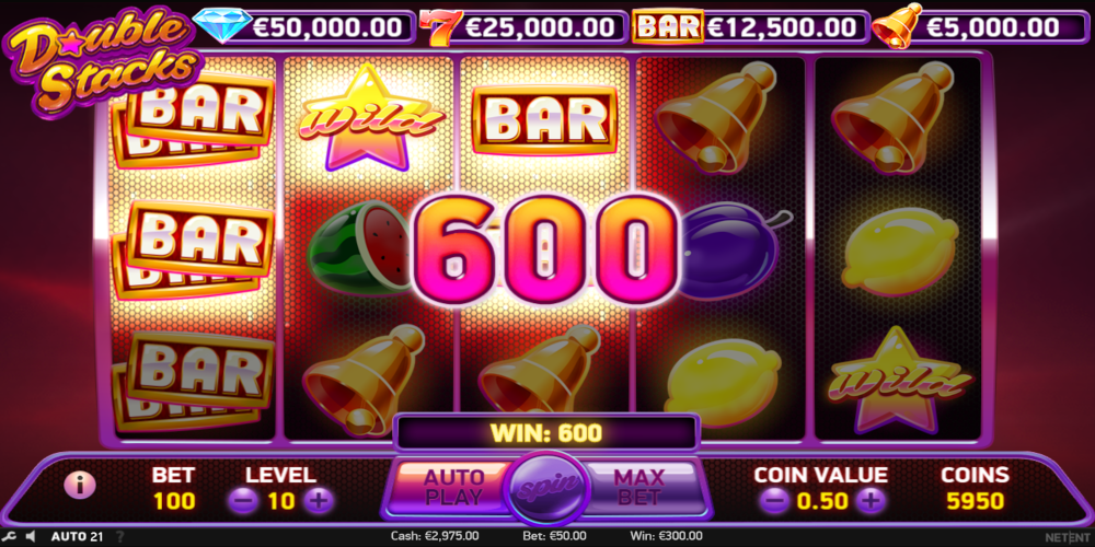 Double Stacks slot game Wild