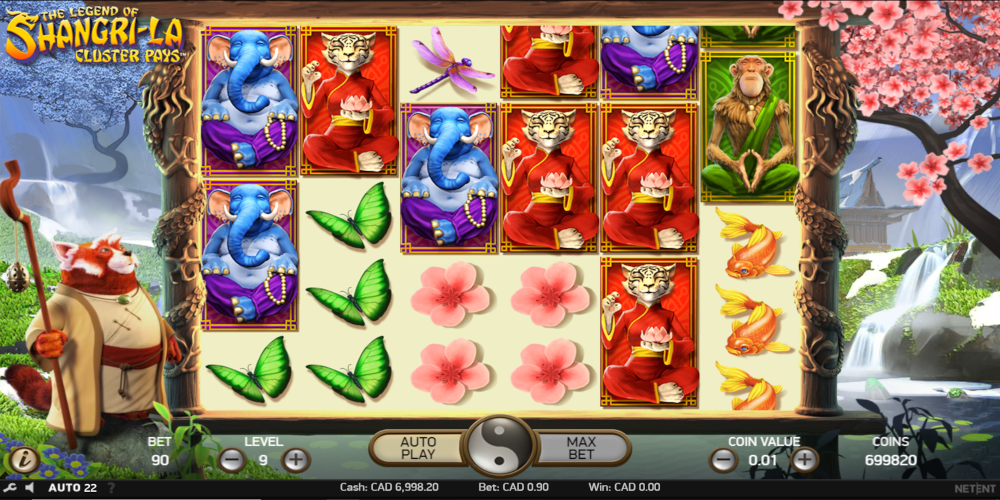 Shangri La slot game GamePlay