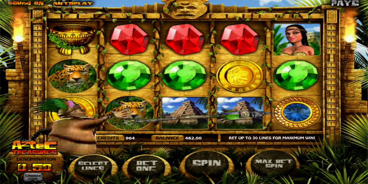 Aztec Treasures slot game Special Effects Fun to Play Aztec Treasures slot game Special Effects Fun to Play