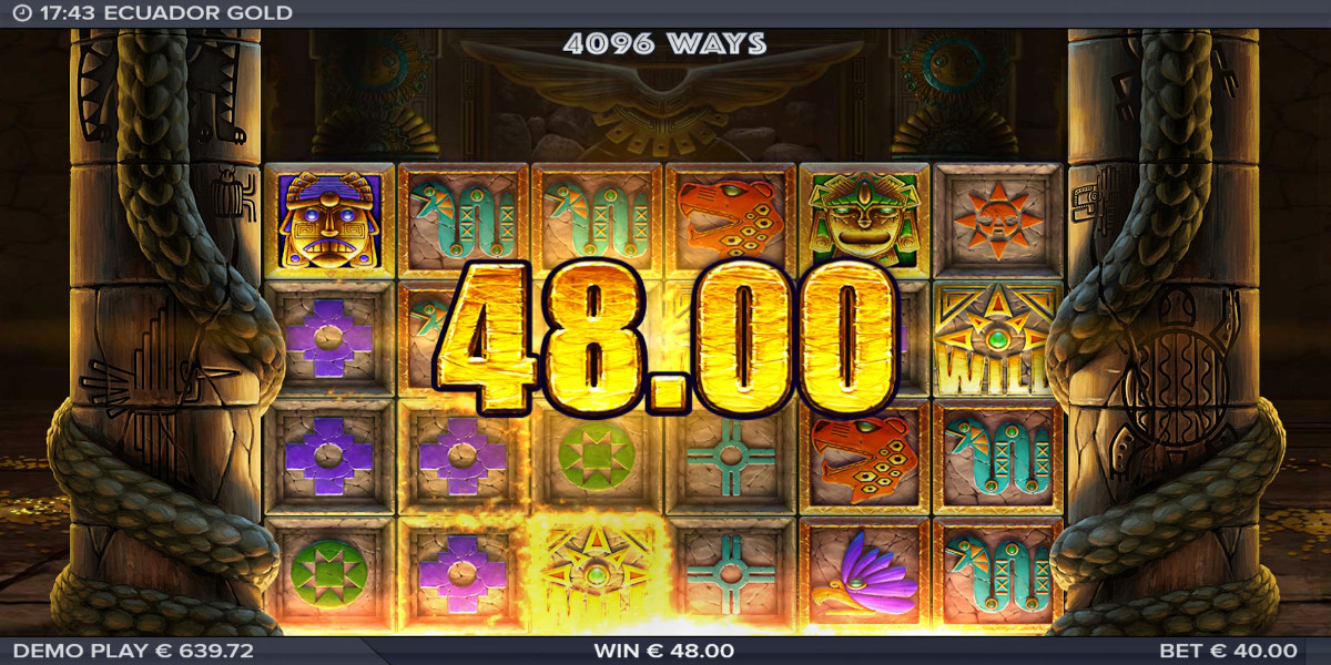 Ecuador Gold slot game Wild Symbols Won Ecuador Gold slot game Wild Symbols Won