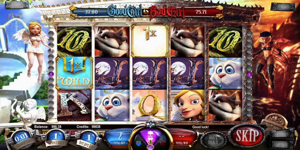 Good girl, Bad girl slot game Wild Symbol feature is Multiplier