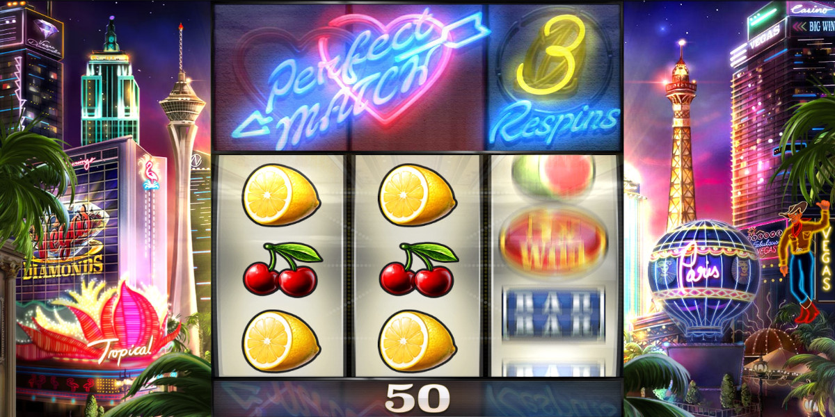 Vegas Diamonds slot game Re-Spins feature