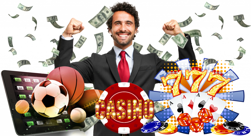 man and online casino games with real money