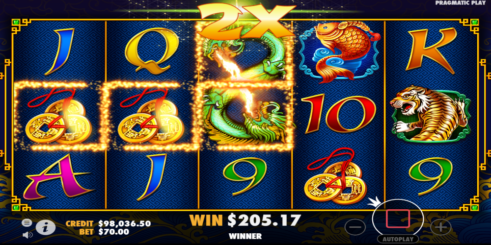 8 Dragons slot game Win during Free Spins 8 Dragons slot game Win during Free Spins