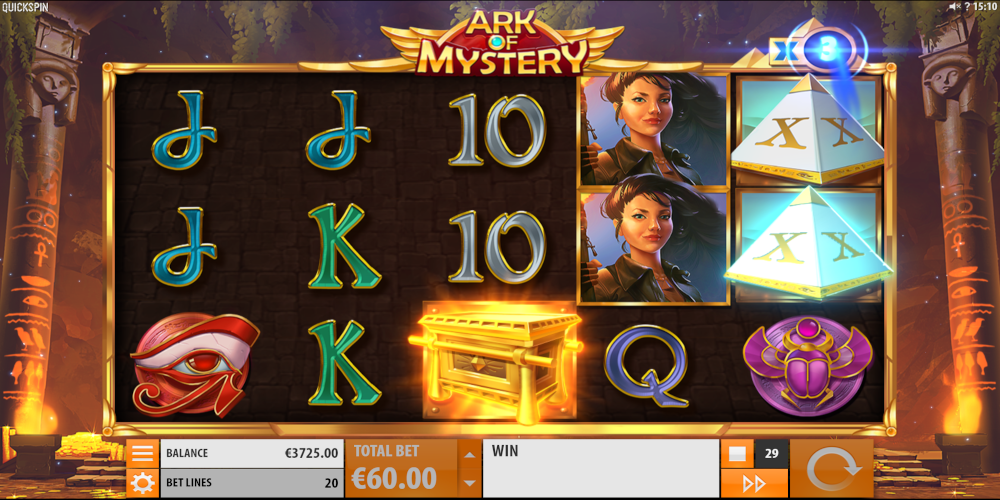 Ark of Mystery slot game Gameplay
