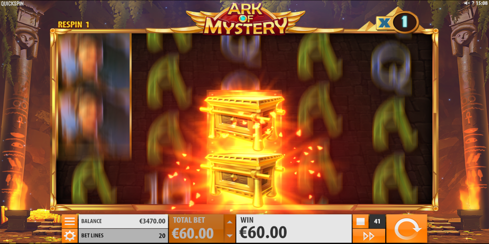 Ark of Mystery slot game Re-Spin