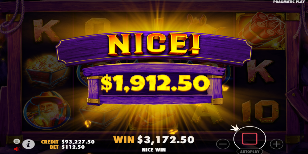 Gold Rush slot game BIG Win during Free Spin Gold Rush slot game BIG Win during Free Spin