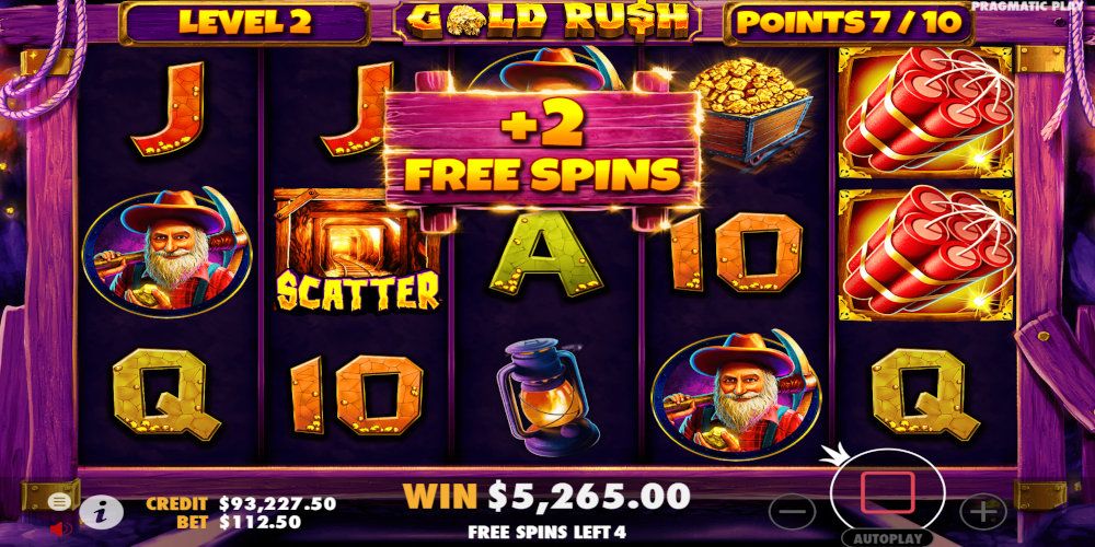 Gold Rush slot game Extra Free Spins Gold Rush slot game Extra Free Spins