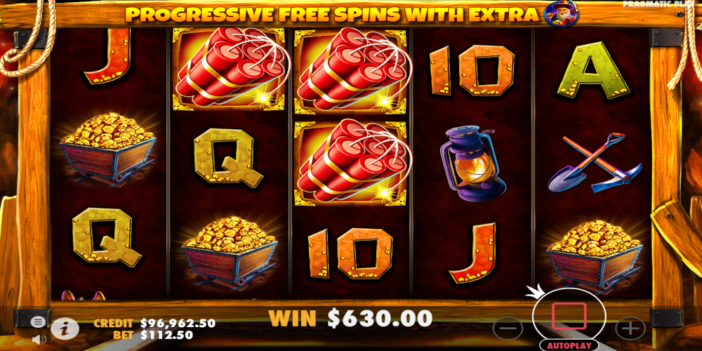 Gold Rush slot game Wild Symbols win Gold Rush slot game Wild Symbols win