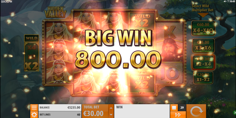 Hidden Valley slot game Big Win Hidden Valley slot game Big Win