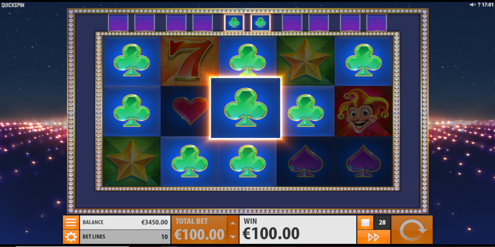 Joker Strike slot game GamePlay