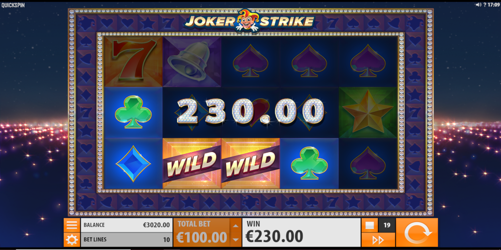 Joker Strike slot game Wild