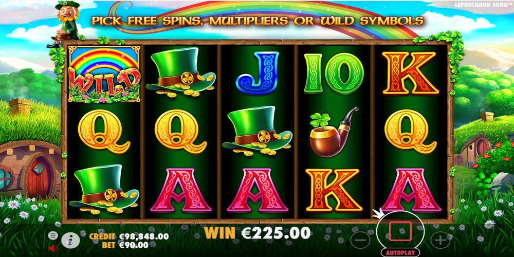 Leprechaun Song slot game Wild