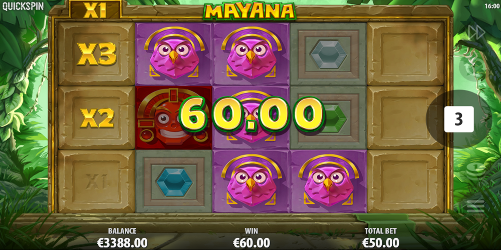 Mayana slot game Win