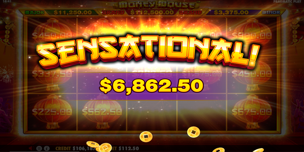 Money Mouse slot game Big Win