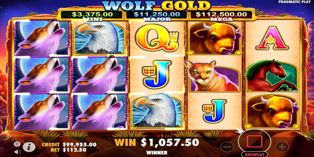 Wolf Gold slot game Gameplay WIN Wolf Gold slot game Gameplay WIN