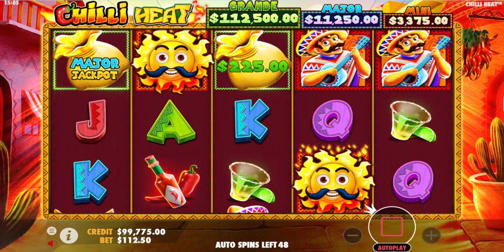 Chilli Heat slot game GamePlay Chilli Heat slot game GamePlay