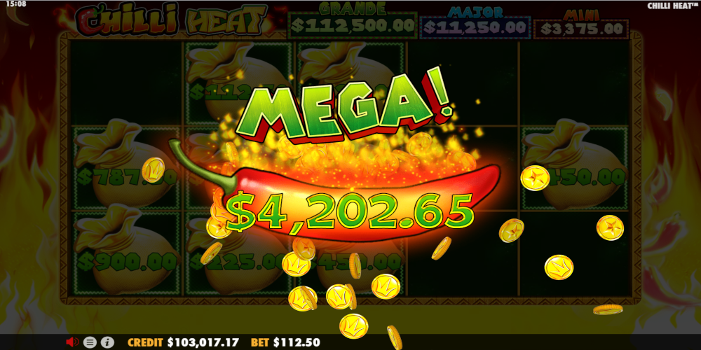 Chilli Heat slot game Mega Win Chilli Heat slot game Mega Win