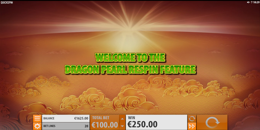 Dragon Chase slot game Respin