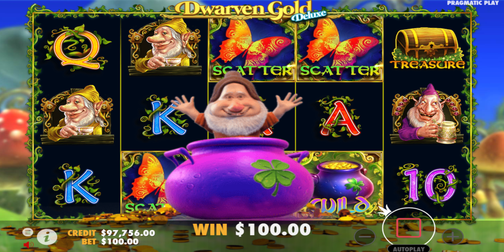 Dwarven Gold casino game Scatter