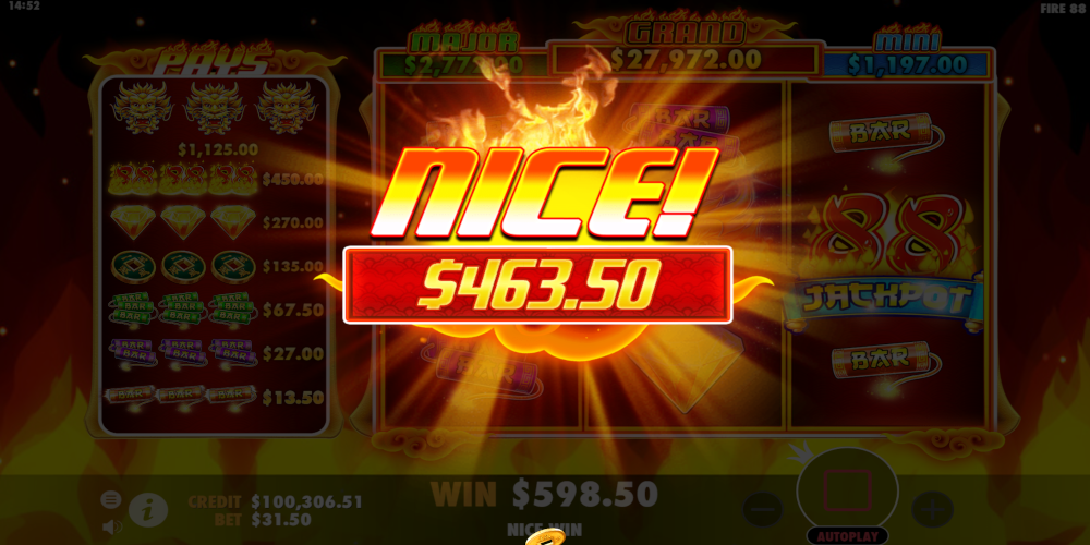 Fire 88 slot game Big Win Fire 88 slot game Big Win