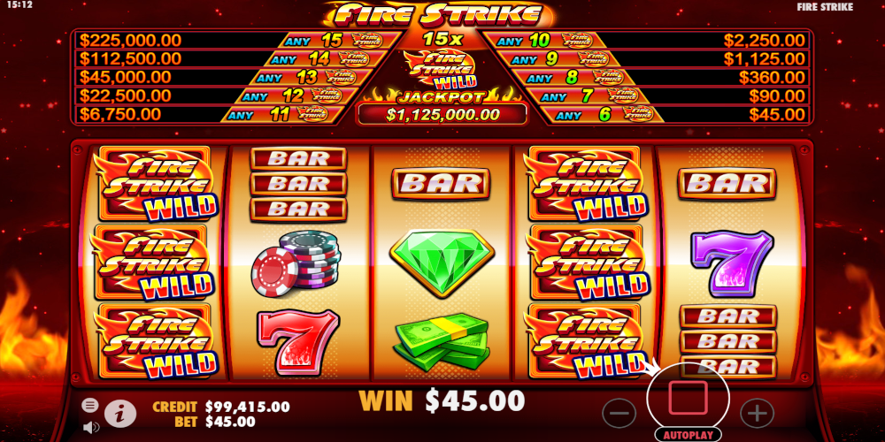Fire Strike slot game