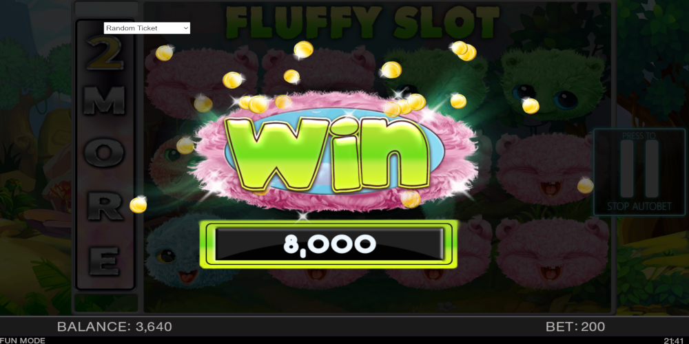 Fluffy Slot slot game Big Win