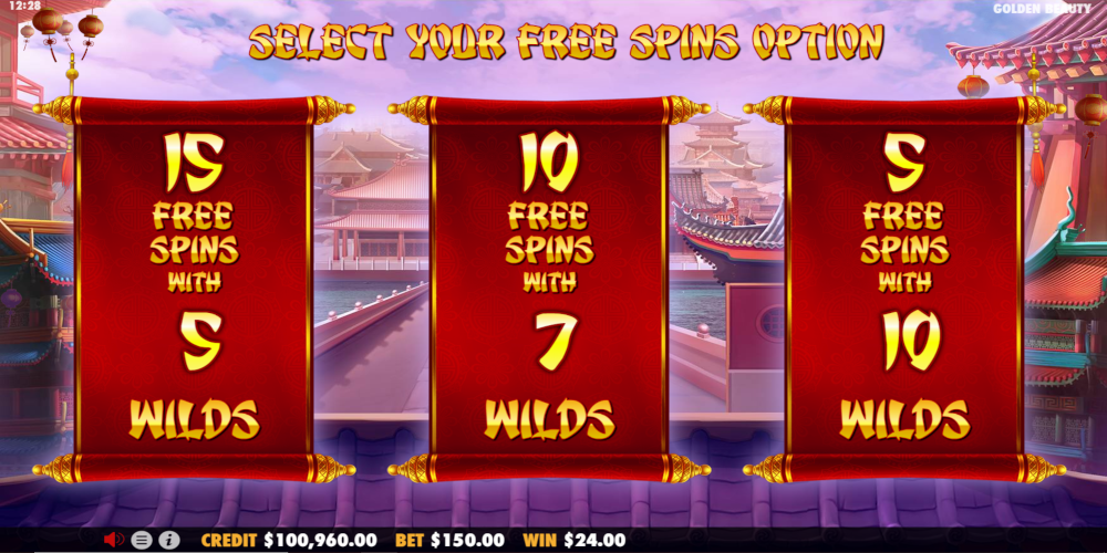 Golden Beauty slot game Bonus Golden Beauty slot game Bonus