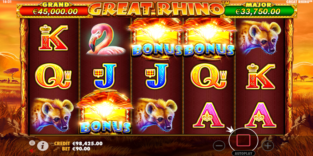 Great Rhino slot game Bonus - Free Spins no deposit Great Rhino slot game Bonus - Free Spins no deposit