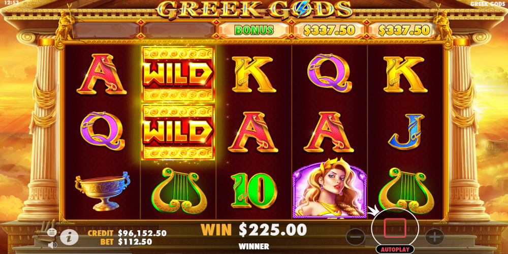 Greek Gods video slot game Wild