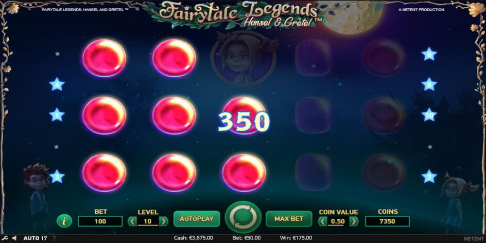 Hansel and Gretel casino slot game Win
